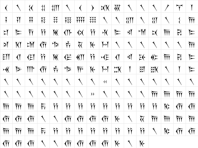 Kakoulookiam Regular  glyph index