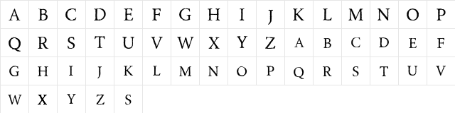 Road Race Free Rough  glyph index