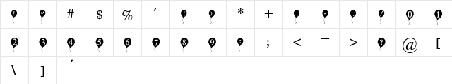 Amnon-Balloon Amnon-Balloon  glyph index