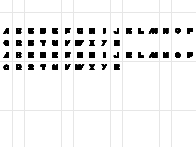MADE IN EARTH Regular  glyph index