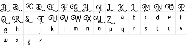 Batriysh Free Version Regular  glyph index