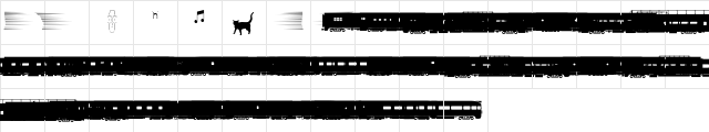 Passenger Regular  glyph index
