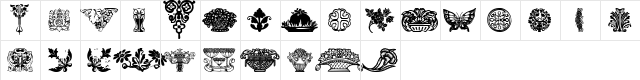 ryp_deco9 Regular  glyph index