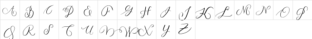 MONOGRAM L Regular  glyph index