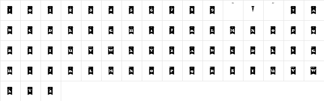 Happy Day at School Black Regular  glyph index