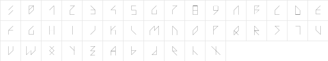 VS_LazorRacor VS_LazorRacor  glyph index