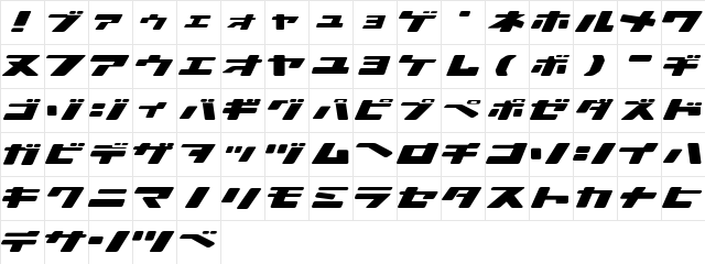 Ionic bond Regular  glyph index