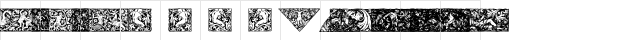 Woodcut1 Regular  glyph index