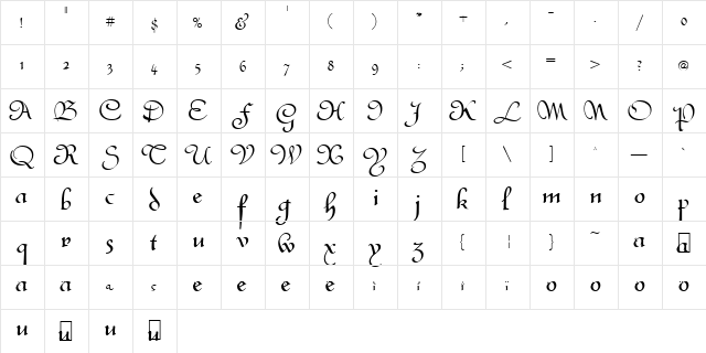 Base:Christmas Light  glyph index