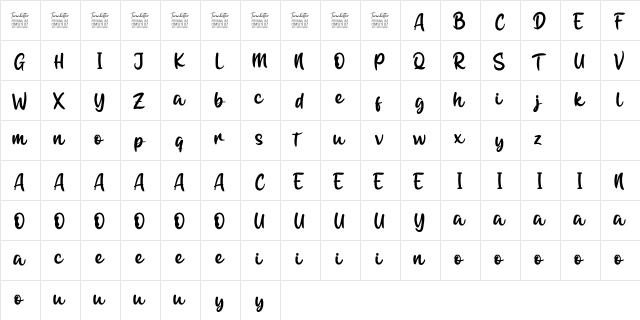 Determine Personal Use  glyph index