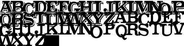 Outstanding Italic  glyph index