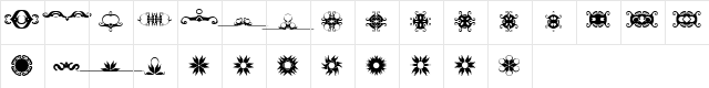BR Turkles Revenge BR Turkles Revenge  glyph index