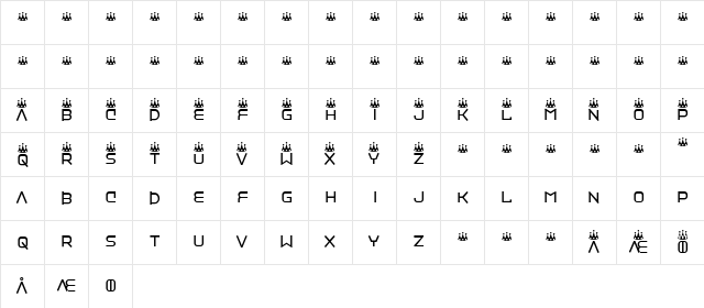 Vinyl repair kit Regular  glyph index
