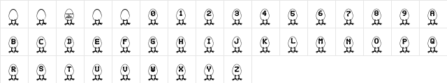 RMEgg   glyph index