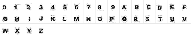 FuckAutority Regular  glyph index