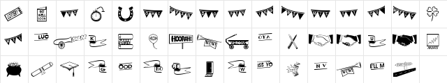 AC4-CourtiDings1 Regular  glyph index
