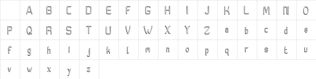 Moedyningsih_Shadow Shadow  glyph index