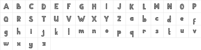 School Holic 2 School Holic 2  glyph index