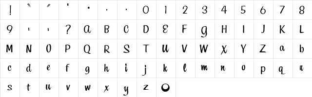 1 MrKleen DNA Regular  glyph index