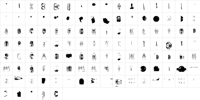 C ICOPACO  glyph index