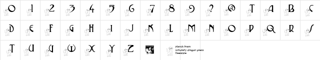 pf_xmas_cat Regular  glyph index