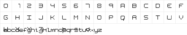 ERRO4 Regular  glyph index