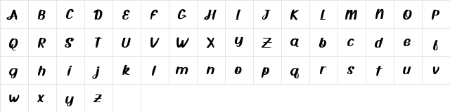 Symo Regular  glyph index