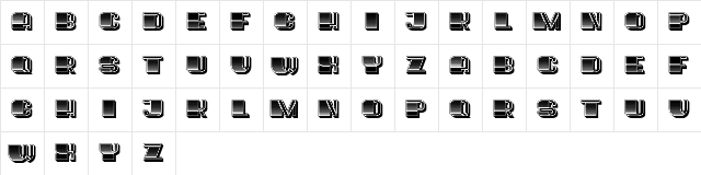 Puppet Regular  glyph index