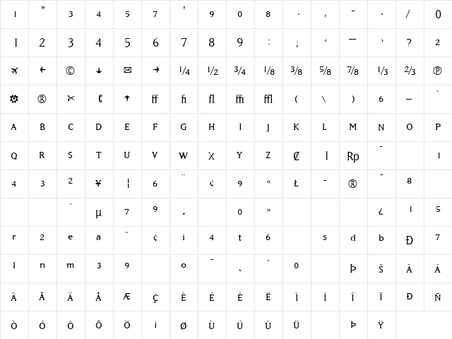 MattressInMiddleOfIntersection Convenient  glyph index