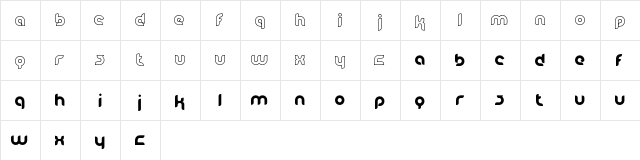 Bumblebee onacid  glyph index
