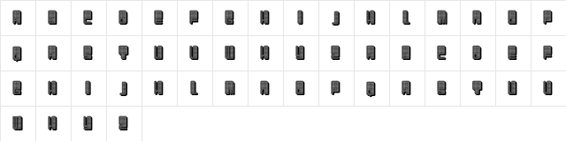 Diversity Regular  glyph index