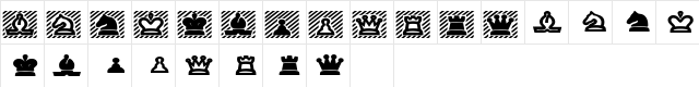 CastleExtendedSSK Bold  glyph index