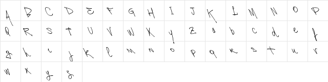Vtks Autorized 2 Regular  glyph index