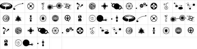 fts4 Regular  glyph index