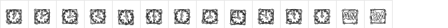 KR Lotsa Time Dings Regular  glyph index