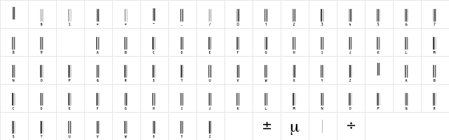 C39HrP60DmTt Normal  glyph index
