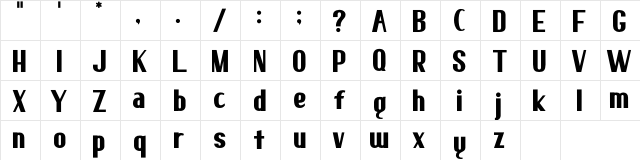 elma 02 Regular  glyph index