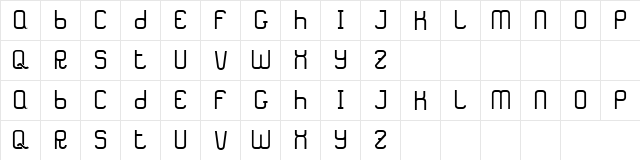 TF_Karma Regular  glyph index