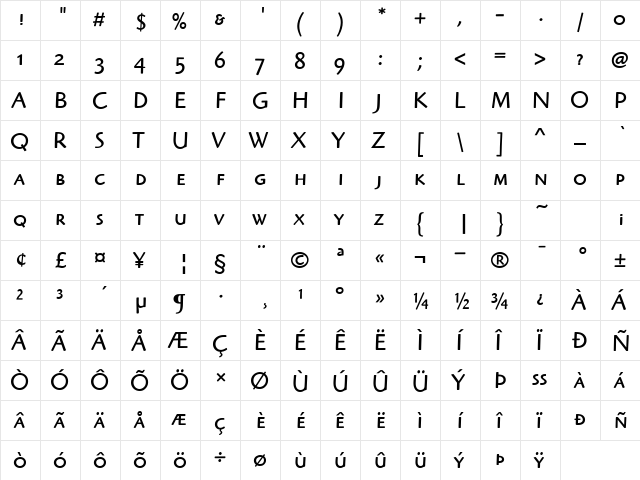 HighlanderITCSC-Book Book  glyph index