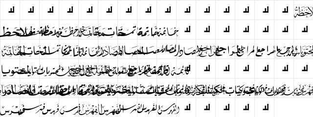 Mcs Book Title 3 Normal  glyph index