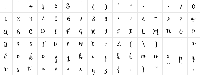 sweatpants regular  glyph index