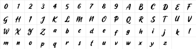 James Stroker James Stroker  glyph index