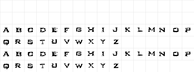 Sylvester Stallone Regular  glyph index