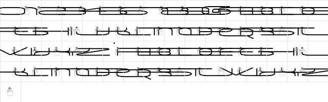pf_Univox_snowman Atom Light  glyph index