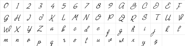 Gemmo Regular  glyph index