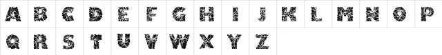 DoodLeafs Regular  glyph index