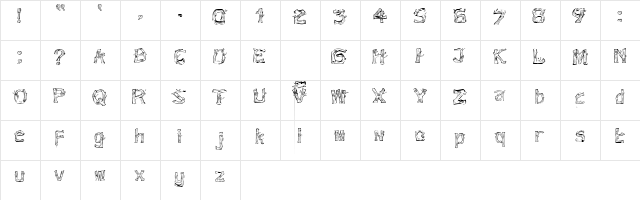 SPROUT Regular  glyph index