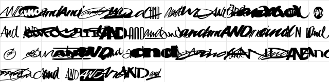 0 Ands DNA Regular  glyph index