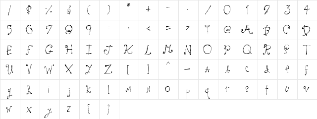 2Peas Vineyard Regular  glyph index