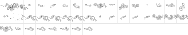 Faun-Ornaments Regular  glyph index